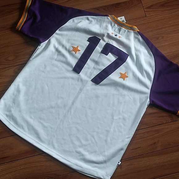 NWT VINTAGE  Converse Purple an Gold Jersey - Picture 6 of 8